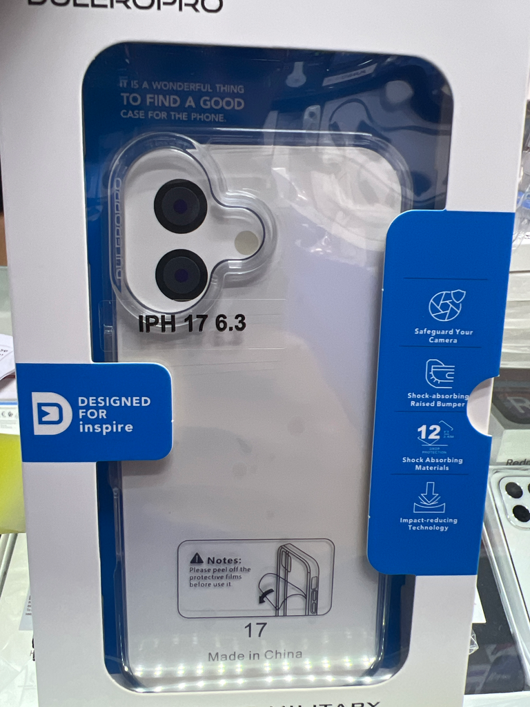 Dulero Pro Clear Premium IPhone 17 6.3