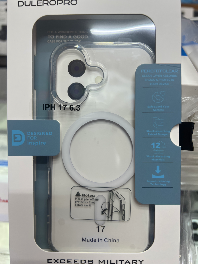 Dulero Pro Clear & MagSafe IPhone 17 6.3