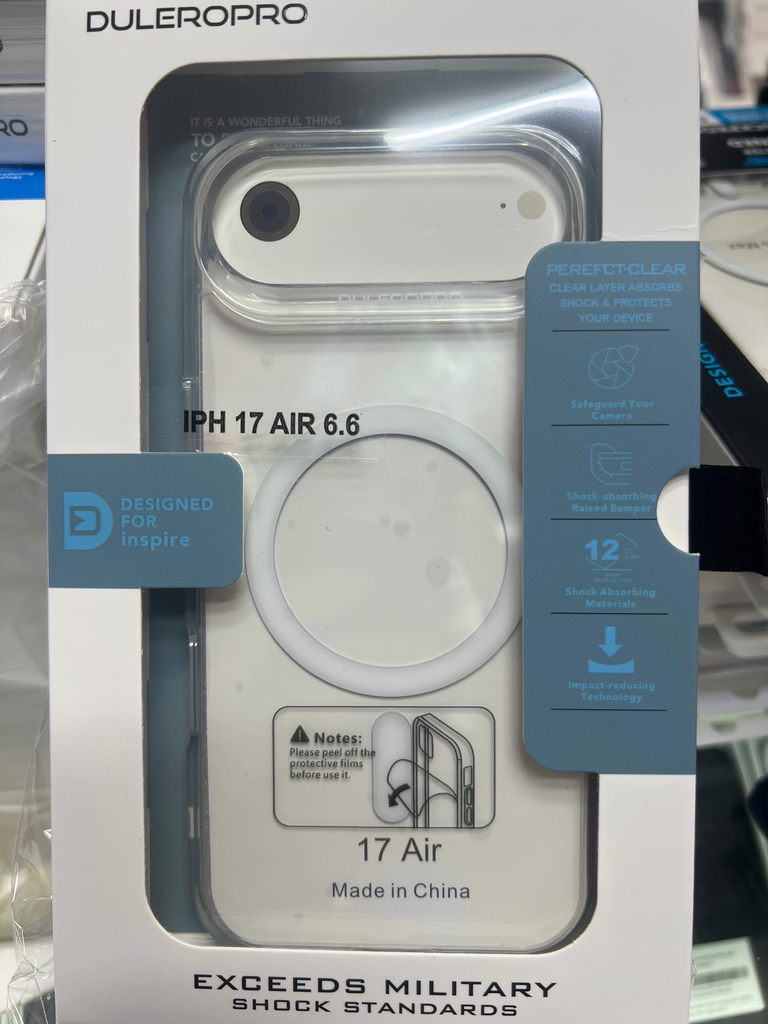Dulero Pro Clear & MagSafe IPhone 17  Air 6.6 