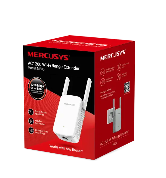 Mercusys ME30 - AC1200 Wi-Fi Range Extender