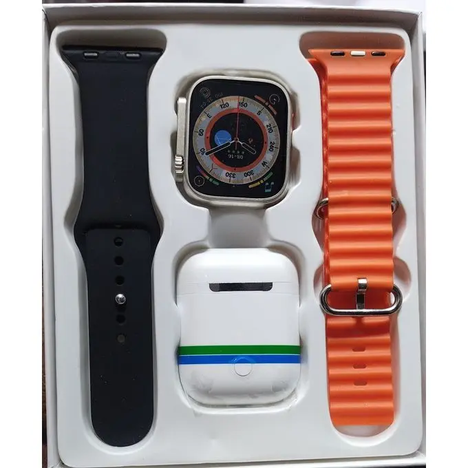 Smart Watch with AirPods 