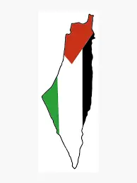 Palestine Flag Magnetic Sticker