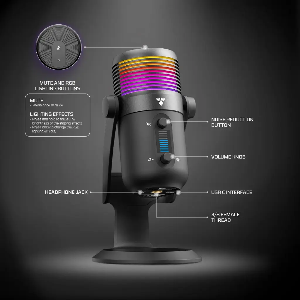 Fantech Gaming Microphone MCX03