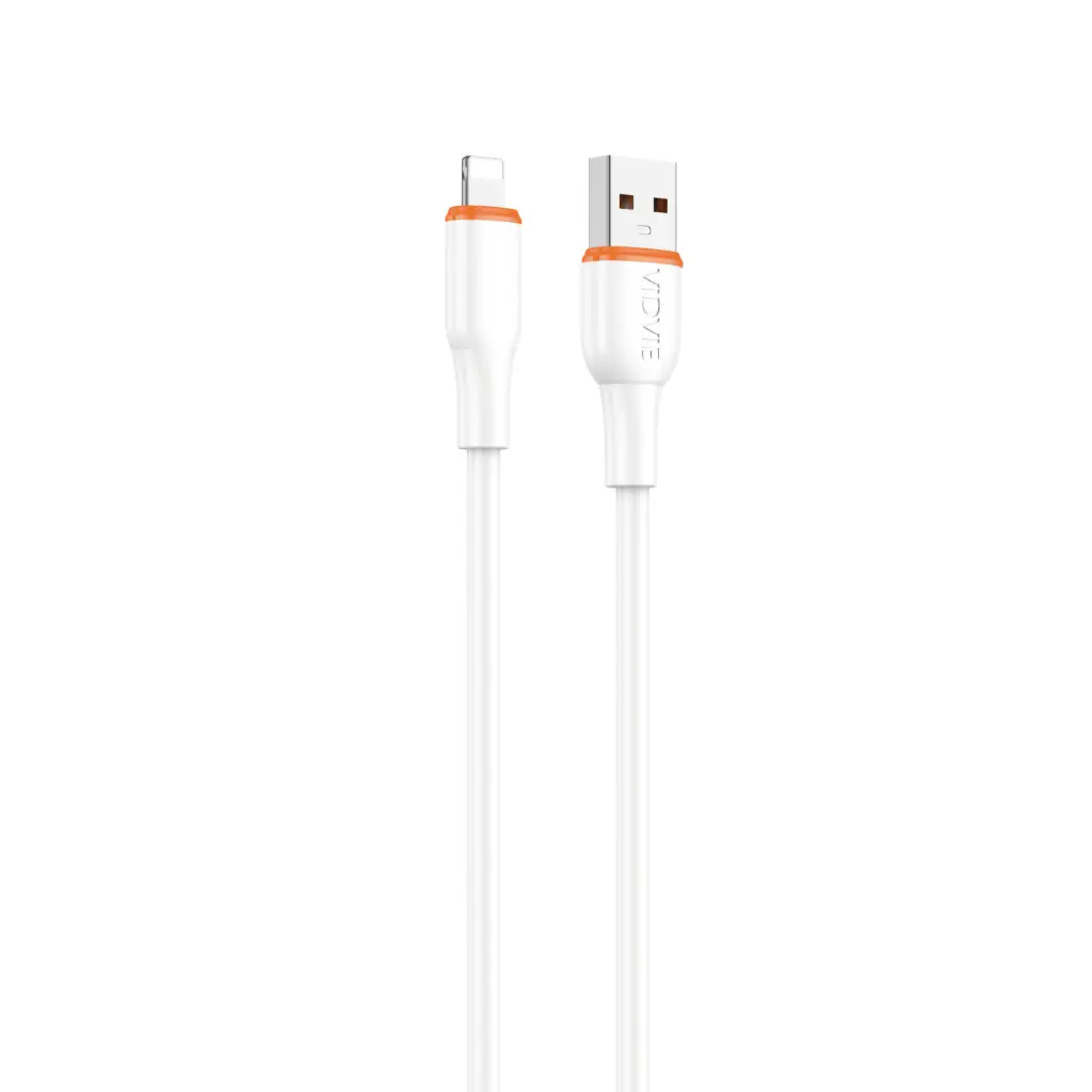 Vidvie Data Cable CB4031i Lightning Data Cable Cable material: PVC Current: 3A Length: 1M