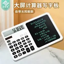 Solar Calculator Hand Writing Tablet