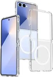 Samsung Z Flip 7 Clear MagSafe Cover 
