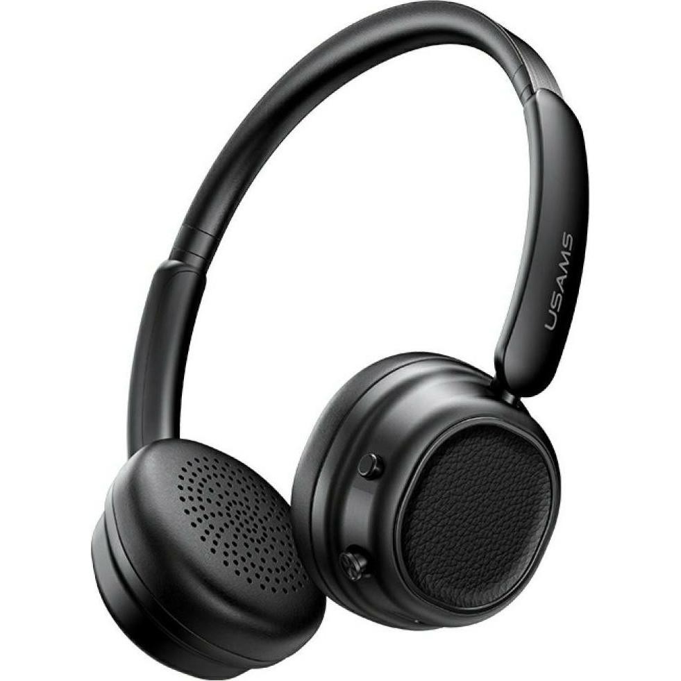 Usams SR01 Bluetooth 5.3 ANC Over-ear Headphones Black (ANC, 40h, Senza Fili), Cuffie, Nero