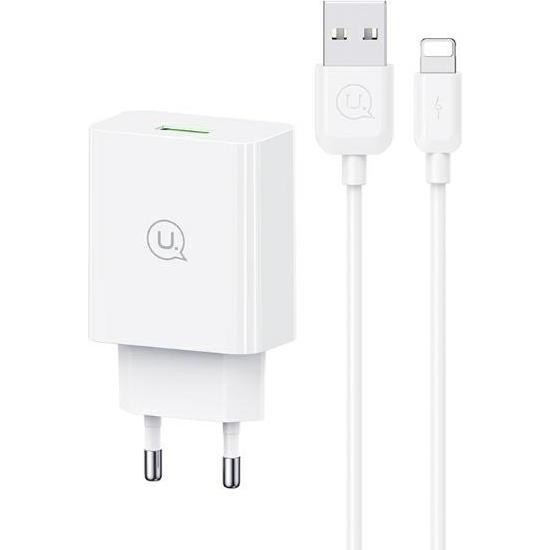 US-CC083 USB QC3.0 + US-SJ097 iPhone 18W