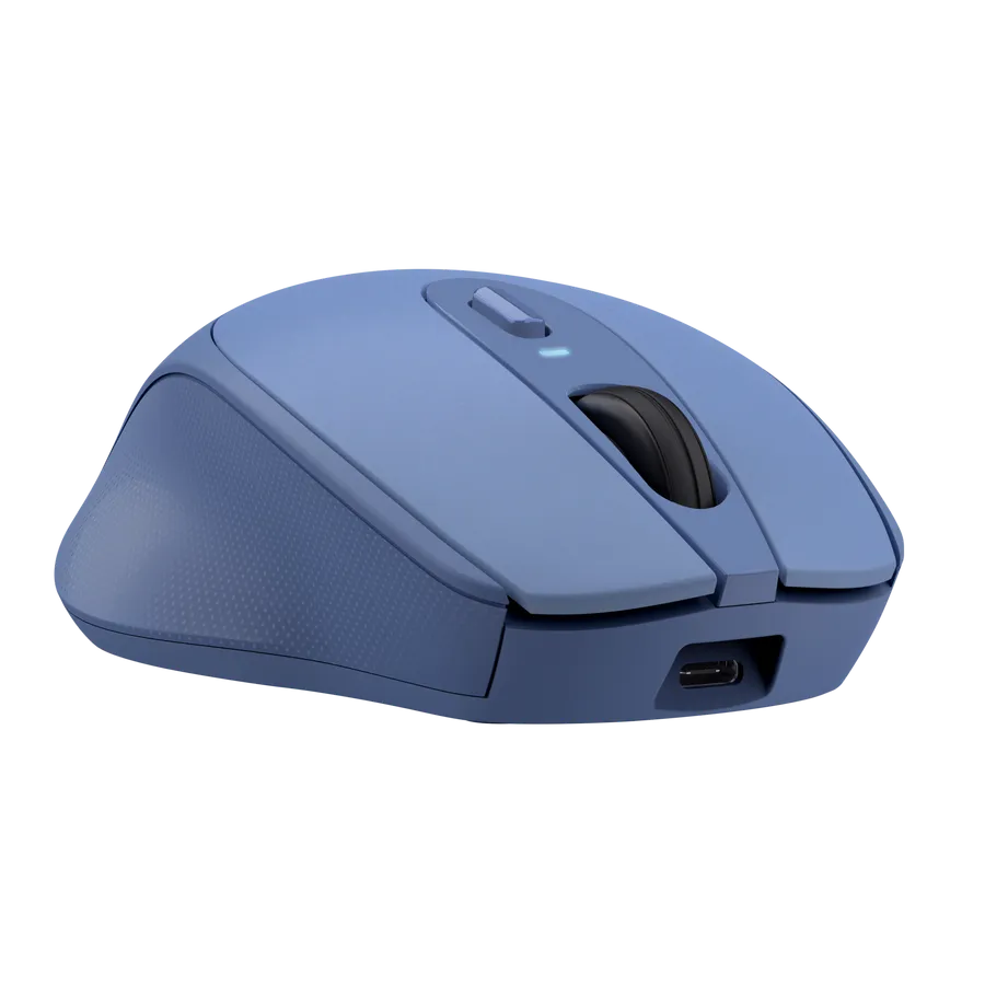 Mouse BTS Rechargeable Dual Mode Wireless Mouse Blue