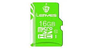 Lenyes Memory Card 16 GB MicroSDHC Class 10