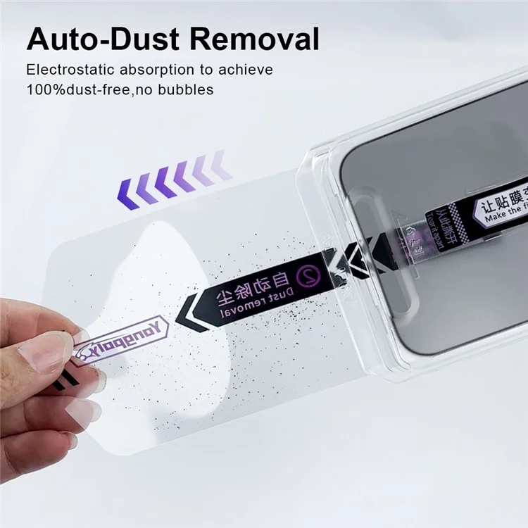 iCover Privacy Glass Automatic Dust Removal Screen Protector