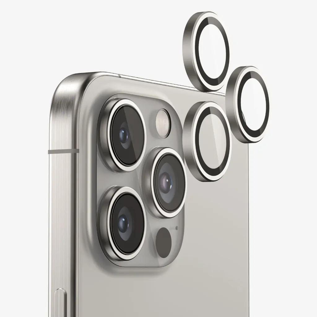 iCover Camera Lens Boundless Potential iPhone 15  Promax Silver