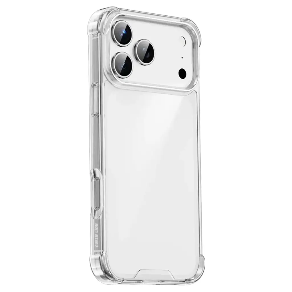 Duleropro Cover iPhone 17 Promax Clear Anti Shock