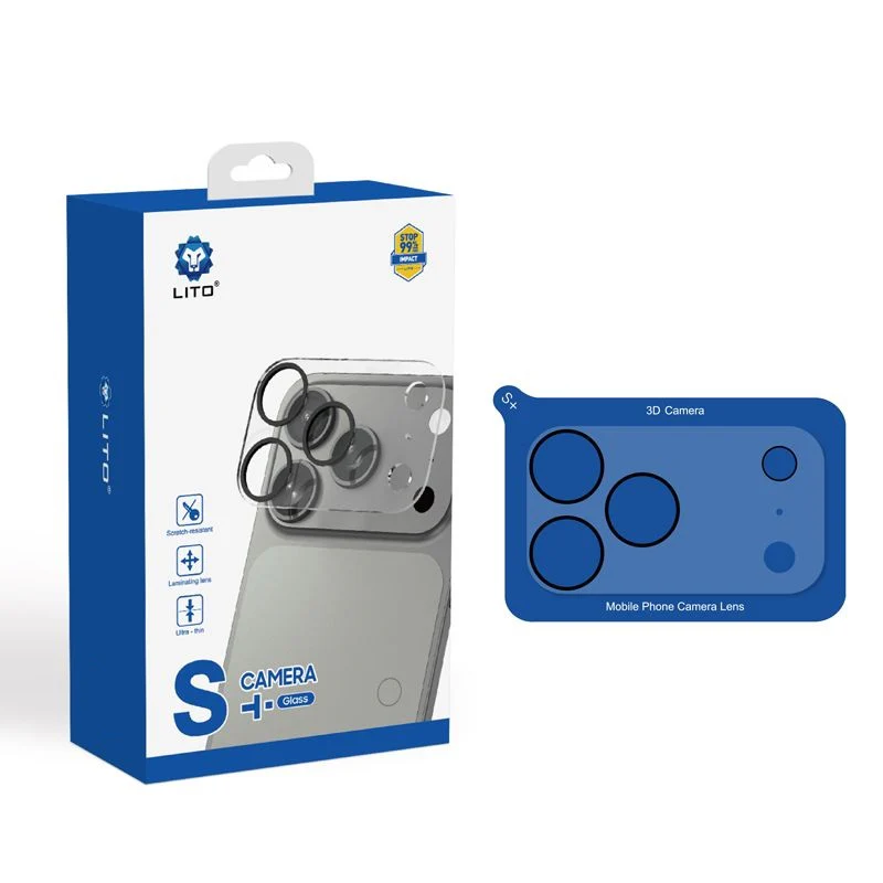 Lito All Round Lens Protection For 17 ProMax Silver