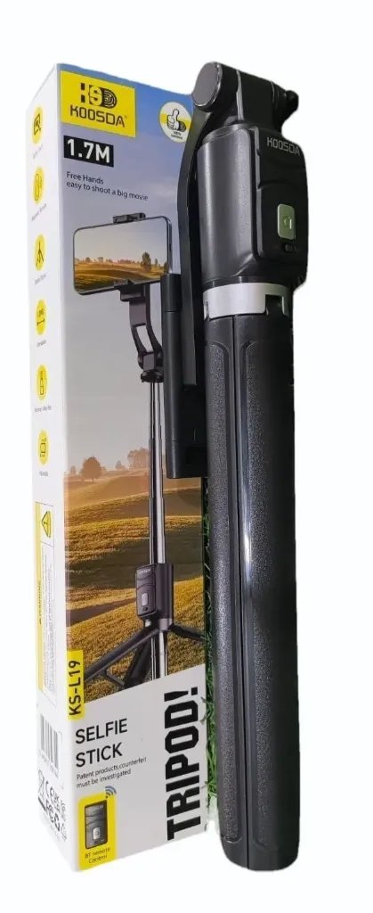 Koosda KS-L19 Tripod Selife Stick 1.7M