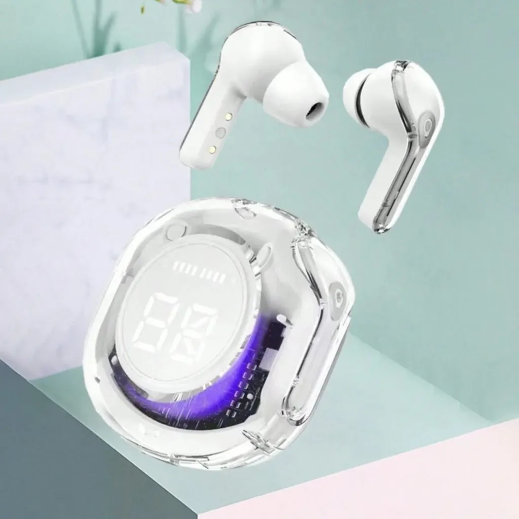 Ultrapods Pro True Wireless Headphones, Wireless 5.3 Earbuds White