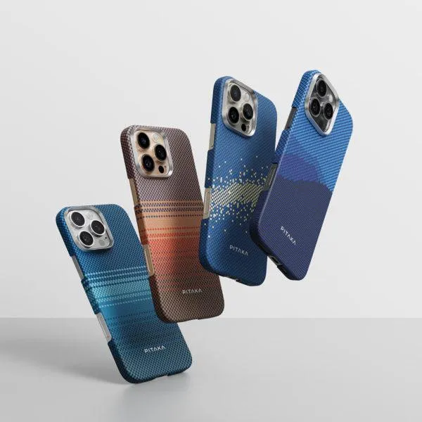 Pitaka Tactile Woven Case MagSafe Aramid Fiber for Apple iPhone 17 Pro Max