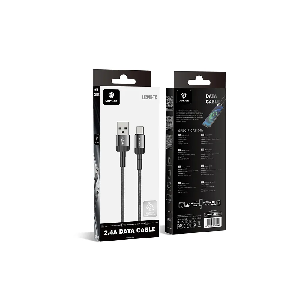 Lenyes LC546-I 2.4A Type-C Data Cable