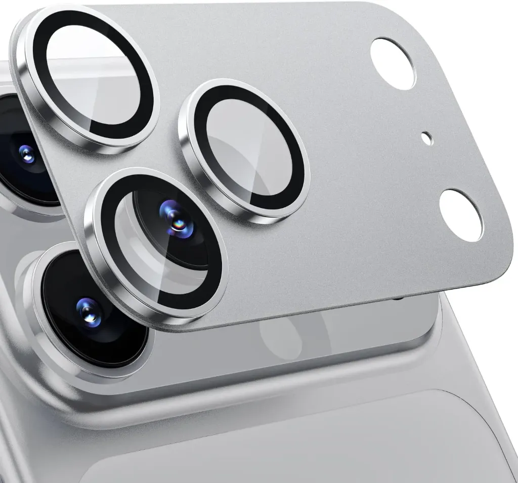 iCover 17 Pro Max Silver Lens SilverFrame