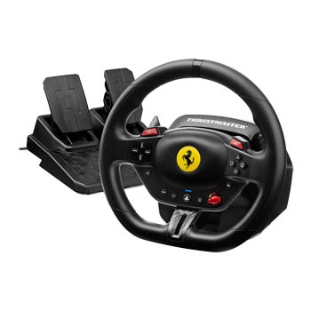 Thrustmaster T98-P FERRARI 296 GTB Black Steering Wheel + Pedals PC PlayStation 4 PlayStation 5
