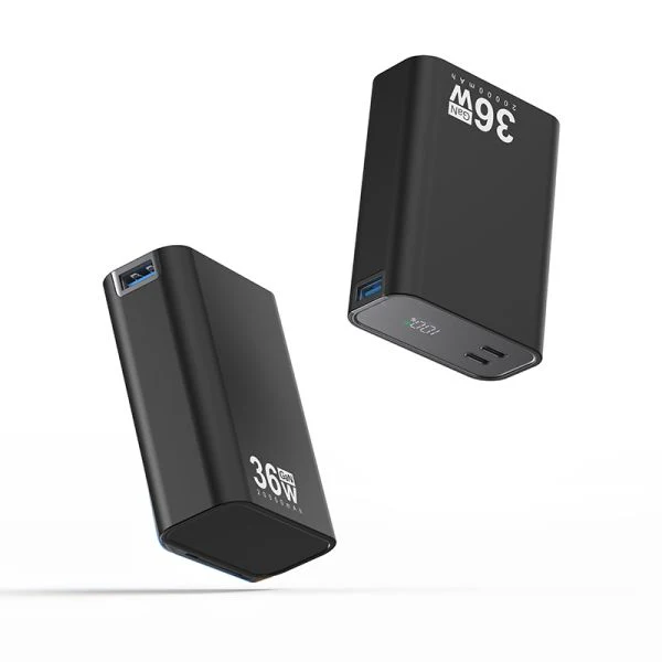 LITO LP02 GAN 45W Fast charging 20000mAh high capacity - Black