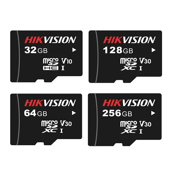 HIKVISION 16GB C1 Series Micro SD (TF) Card, MicroSDHC, Class 10, Black.