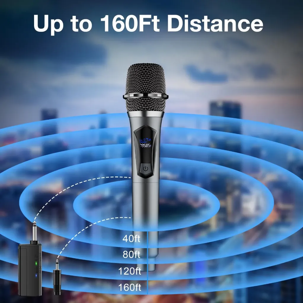 Professional Dynamic Wireless Microphone Model    LV-03