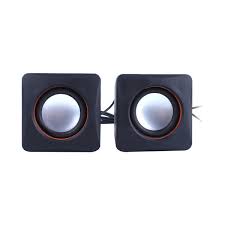MicroKingdom R19 USB 2.0 Speaker with 3.5mm Audio Cable – High-Quality Desktop Sound