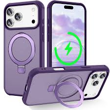 Lenyes ECLAT Cover Magsafe With Ring iPhone 17/18 Promax Purple