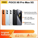 POCO X8 Pro MAX - Smartfon 6.83 "Dimensity 9500S, Bateria 8500 MAh, 50MP Light Fusion 600 Sensor Z OIS 12/256GB