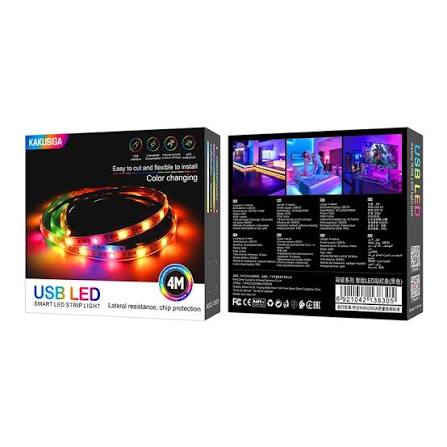 KAKUSIGA USB LED RGB 4M