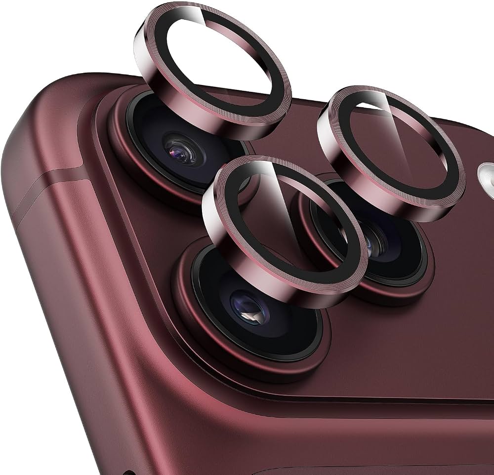iCover Camera Lens Boundless Potential iPhone 18 Promax Burgundy