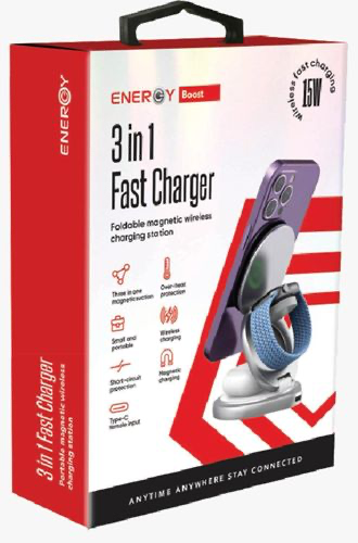 Energy Charger 3in1 Fast 15W