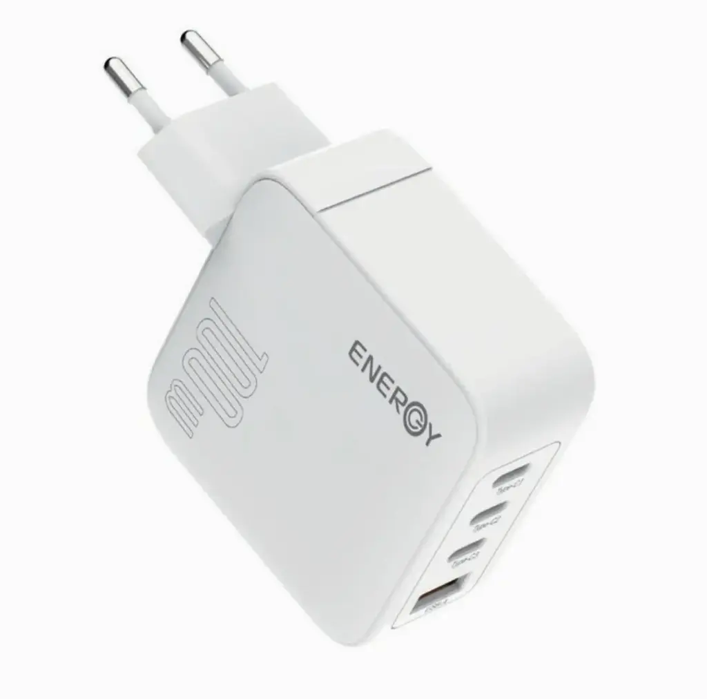 Energy Charger 100W Type-C To Type-C White 