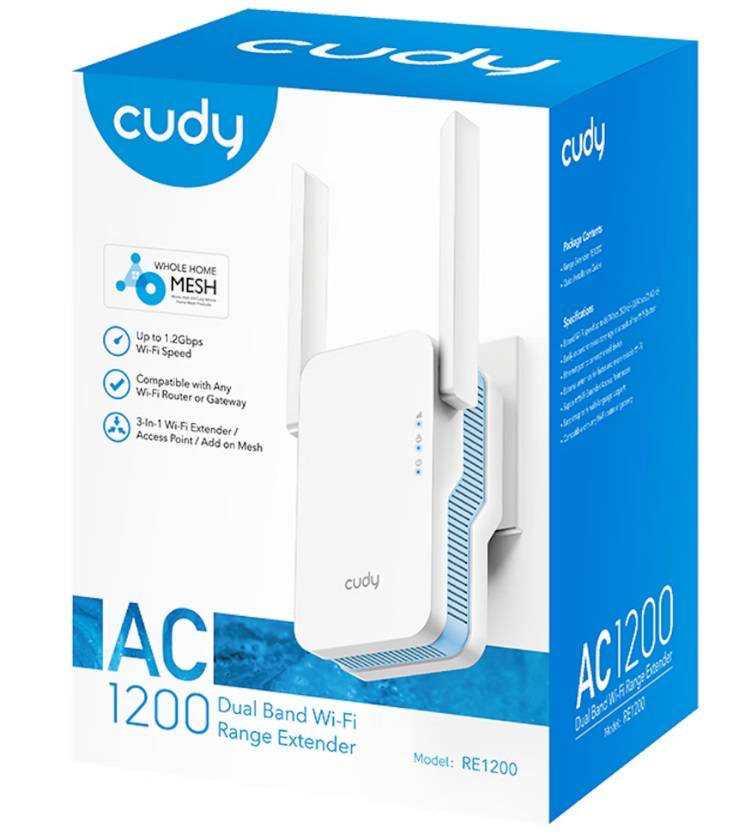 Repeater Cudy Re1200 Mesh