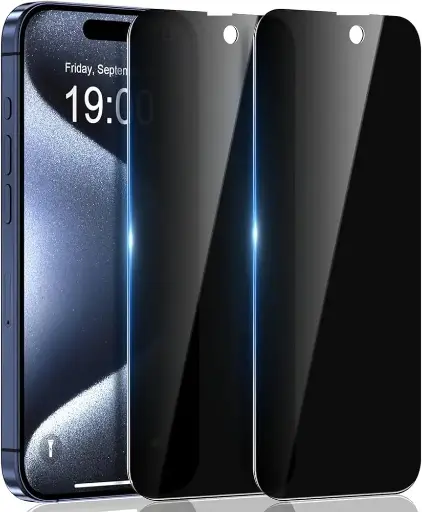 Dulero Anti Spy 9D Glass  iPhone 15 Pro Max