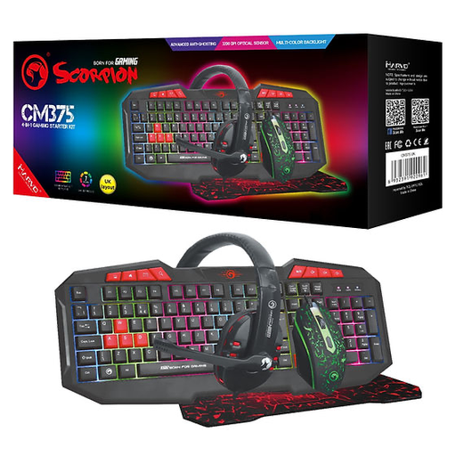 Scorpion Marvo CM-375 Pro Gaming Set 