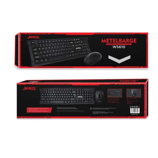 Jedel WS610 Wireless Keyboard And Mouse 