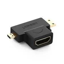 Hdmi Female To Hdmi Micro/Mini Male Adapter 