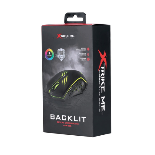 Backlit GM 203 Gaming Mouse 
