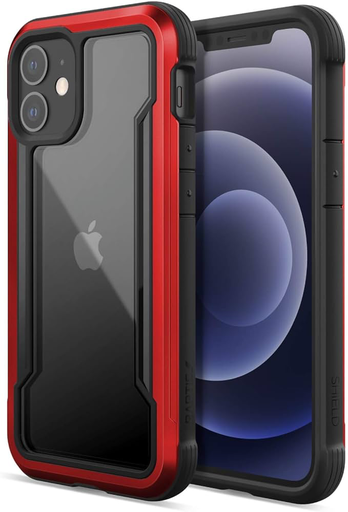 X Doria Raptic Air iPhone 12 mini black red