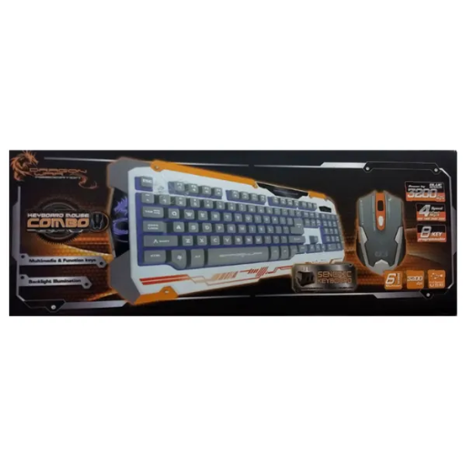DragonWar Keyboard And Mouse Gaming Combo