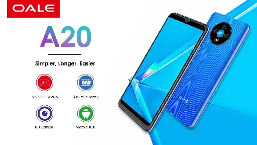 Oale A20 1/8 GB