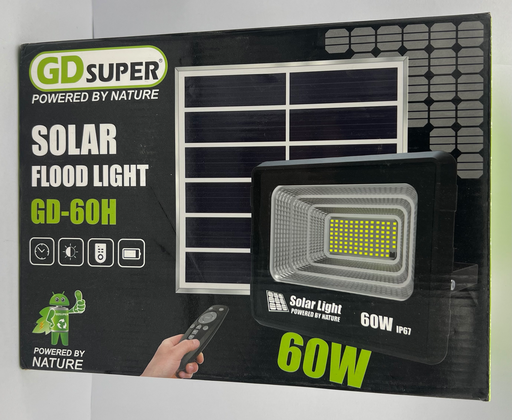 LED projector 60W rechargeable 5500MAH Including Remote Control GD 60H