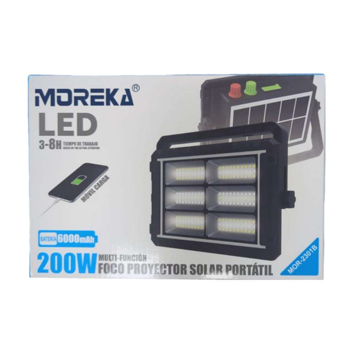 LED projector 150W Rechargeable 6000MAH Built-in Emergency Charger GD 2301B 