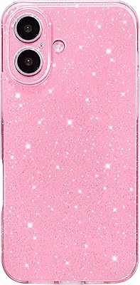 Grip Case Crystal Glitter iPhone 16 Plus 6.7 Clear