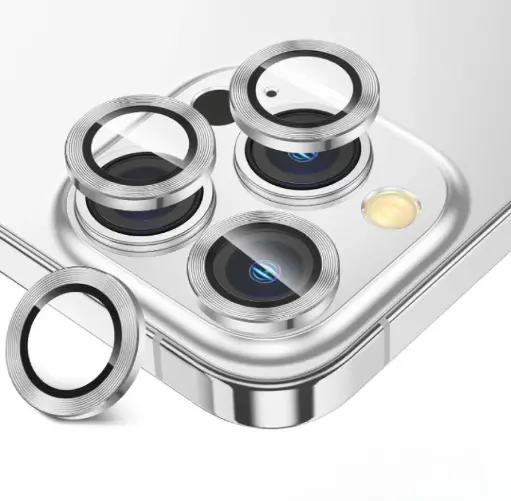 Grip Case Camera Lens iPhone 16 Pro Max 3d Silver