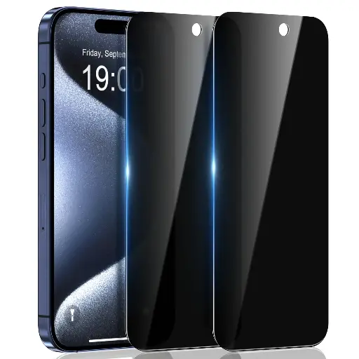 Full Screen Protector Privacy iPhone 15 