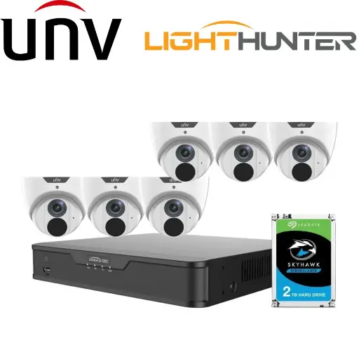 Uniview Network Video Recorder (NVR) 4K Professional Grade/Series Up to 64camera