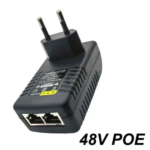 CCTV Security Survelliance POE Adapter 48v 0.5a 